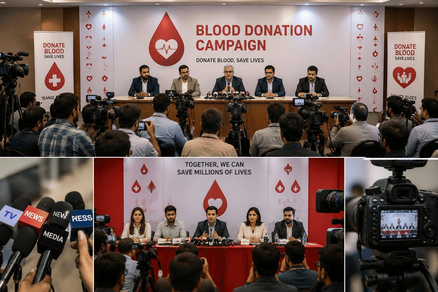 Bloodman World Record campaign press briefing